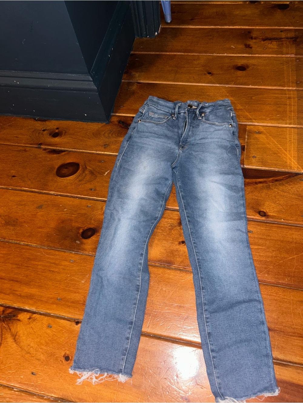 Good American Women's Slim Fit Skinny Ankle Jeans